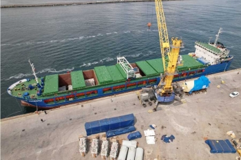 Necessary equipment for the new powerstation built in Mingachevir will be delivered from Turkey to Azerbaijan by the vessel 